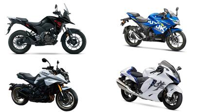 Suzuki Bikes Scooters: இந்திய சந்தையில் கிடைக்கும் சுசூகி நிறுவனத்தின் சிறந்த பைக்குகள் மற்றும் ஸ்கூட்டர்கள், கீழே பட்டியலிடப்பட்டுள்ளன.