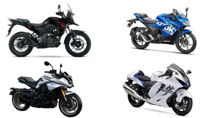 Suzuki Bikes Scooters: இந்திய சந்தையில் கிடைக்கும் சுசூகி நிறுவனத்தின் சிறந்த பைக்குகள் மற்றும் ஸ்கூட்டர்கள், கீழே பட்டியலிடப்பட்டுள்ளன.