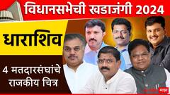 विधानसभेची खडाजंगी : धाराशिवमध्ये 4 विधानसभा मतदारसंघ, महायुती की महाविकास आघाडी कोणाचं पारडं जड?