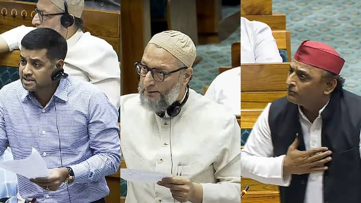 Ruckus In Parliament over Waqf Bill: संसद में आज जमकर हंगामा हुआ. वक्फ कानून के मुद्दे पर आज अखिलेश यादव से लेकर ओवैसी तक ने खूब बवाल काटा.