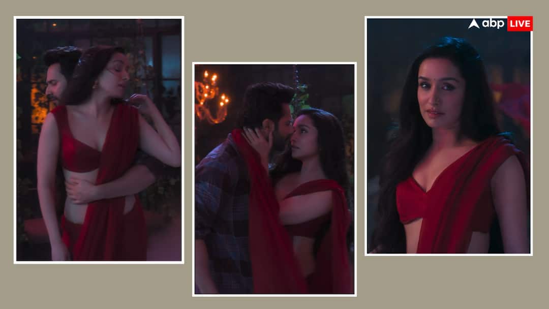 'स्त्री' के प्यार में पड़ा 'भेड़िया' तो कट गया राजकुमार राव का पत्ता! Stree 2 के नए टीजर में दिखा श्रद्धा कपूर का नया 'आशिक' stree 2 new song khoobsurat teaser varun dhawan aka bhediya seen romancing with shraddha kapoor 'स्त्री' के प्यार में पड़ा 'भेड़िया' तो कट गया राजकुमार राव का पत्ता! Stree 2 के नए टीजर में दिखा श्रद्धा कपूर का नया 'आशिक'