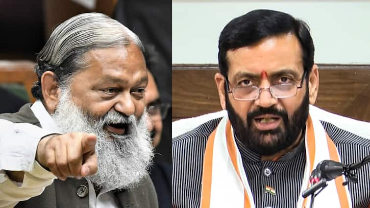 Haryana CM Nayab Saini and Anil Vij on Vinesh Phogat Retirement targets Bhupinder Singh Hooda विनेश फोगाट पर CM नायब सिंह सैनी बोले, 'हम सिल्वर मेडल के अनुसार सुविधा देंगे', अनिल विज किस पर भड़के?