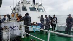 Indian Coast Guard Rescues Fisherman With Second-Degree Burns Off Kakinada Coast