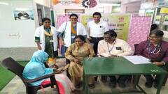 குழந்தைகளுக்கு தலசீமியா கண்டறிதல்: தஞ்சை ராசா மிராசுதார் மருத்துவமனையில் நடந்த முகாம்