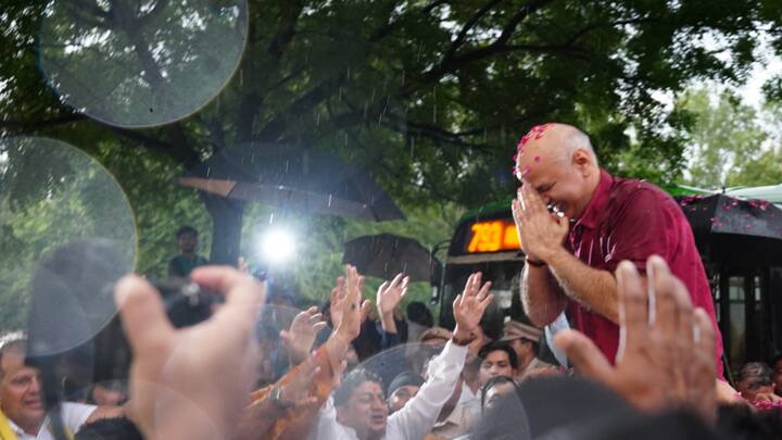 CBI arrested Sisodia on February 26, 2023, in connection with alleged irregularities in the formulation and implementation of the now-scrapped Delhi excise police 2021-22. Thereafter, he resigned from the Delhi cabinet. (Image Source: AAP)