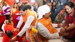 CM मोहन यादव ने महिलाओं से बंधवाई राखी, लोगों से बोले- 'शादी, अंतिम संस्कार में फिजूलखर्ची न करें'