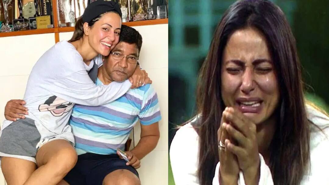 hina khan became emotional remembers on her late father birthday amid breast cancer diagnosis कैंसर से जंग लड़ रहीं Hina Khan पिता के बर्थडे पर हुईं इमोशनल, नम आखों से पापा को याद कर लिखा- 'मैं खुद पर काबू नहीं...'