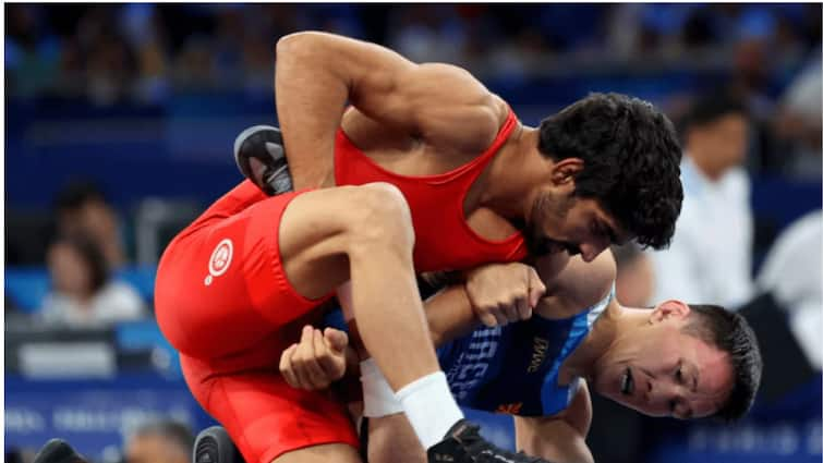 Paris Olympics Aman Sehrawat Clinches Wrestling Bronze To Take Indias Medal Tally To 6 Paris Olympics 2024: అమన్‌, సాధించెన్‌ !  రెజ్లింగ్‌లో భారత్‌కు తొలి పతకం