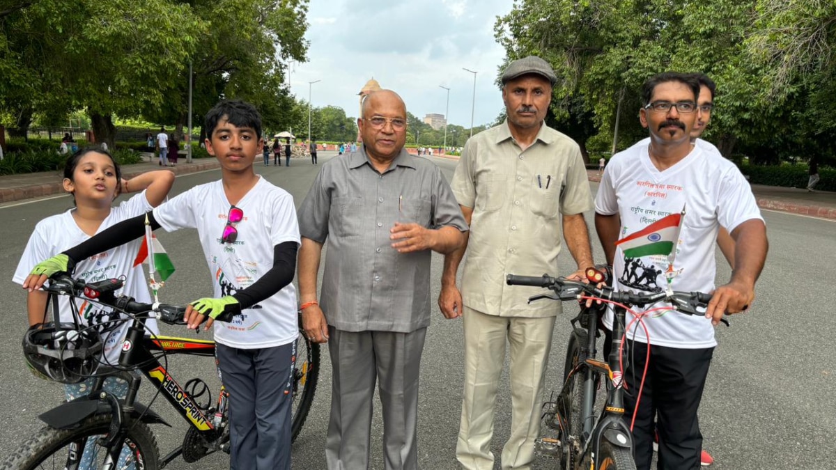 Cycle Yatra: 12 साल के आरव ने 13 दिन में तय की कारगिल से वार मेमोरियल दिल्ली की दूरी, बच्चों से की ये अपील 