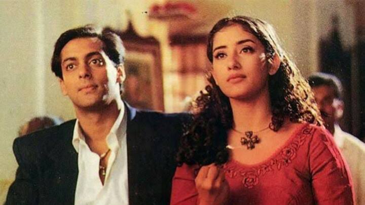 1. Salman Khan and Manisha Koirala- Khamoshi: The Musical:  Widely regarded as one of SLB's finest works, this film is a cinematic wonder that has achieved cult status. (Image source: Special Arrangement)
