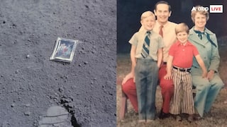 apollo 16 astronaut charles duke left family photo on moon interesting  story facts | चांद पर आज तक मौजूद है इस शख्स की फैमिली फोटो, दिलचस्प है ये  कहानी