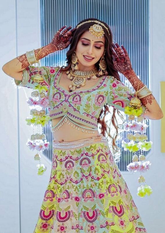 ટ્રેડિશનલ શરારા ડ્રેસમાં સ્ટાઇલિશ લાગી રૂમા શર્મા