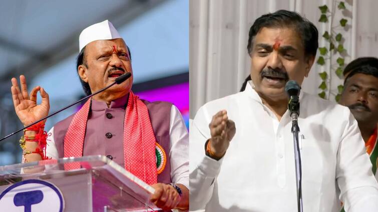 Jayant Patil Change my name if Mahayuti gets more than 100 seats, Jayant Patil's open challenge Jayant Patil on attacked Ajit Pawar Marathi News Jayant Patil : महायुतीच्या 100 पेक्षा जागा आल्या तर माझे नाव बदला, जयंत पाटलांचे ओपन चॅलेंज; अजितदादांवरही हल्लाबोल