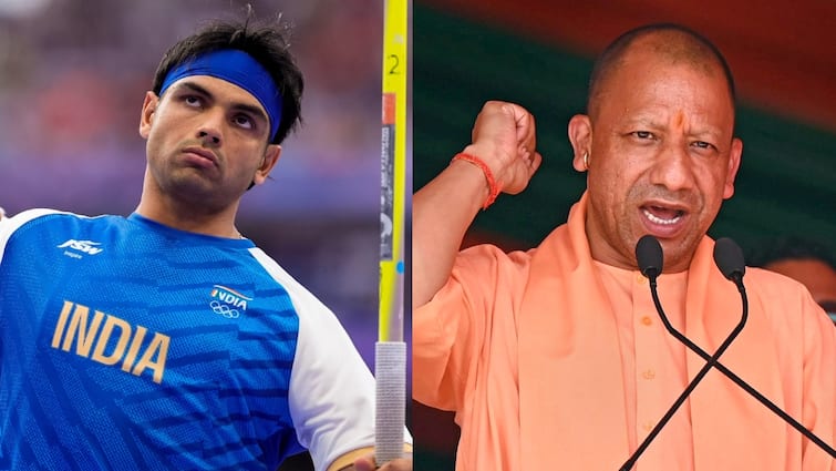 CM Yogi congratulated Neeraj Chopra for wining silver medal in paris olympics 2024 '140 करोड़ भारतवासियों को आप पर गर्व है', सिल्वर मेडल जीतने पर सीएम योगी ने दी नीरज चोपड़ा को बधाई