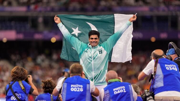 Paris Olympics 2024 Pakistan Cricketers Reaction Arshad Nadeem Historic Gold Medal Win WATCH Men Javelin Throw Final Shoaib Akhtar Paris Olympics 2024: Pakistan Cricketers React To Arshad Nadeem's Historic Gold Medal Win — WATCH