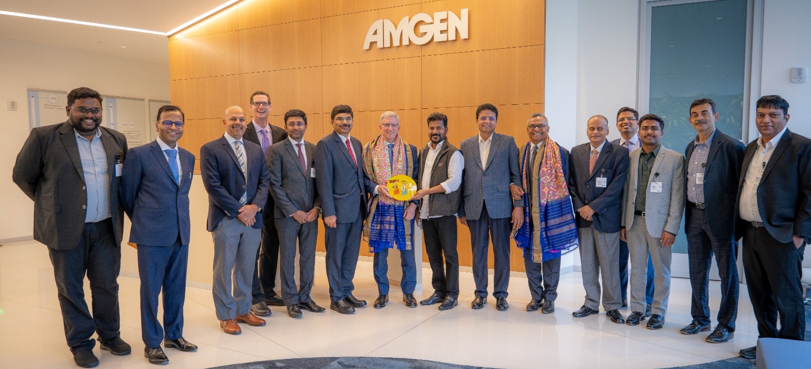 AMGEN in Hyderabad : తెలంగాణలో మరో దిగ్గజ బయో టెక్నాలజీ పరిశ్రమ పెట్టుబడులు - ఒప్పందాలు చేసుకున్న ఆమ్‌  జెన్ !