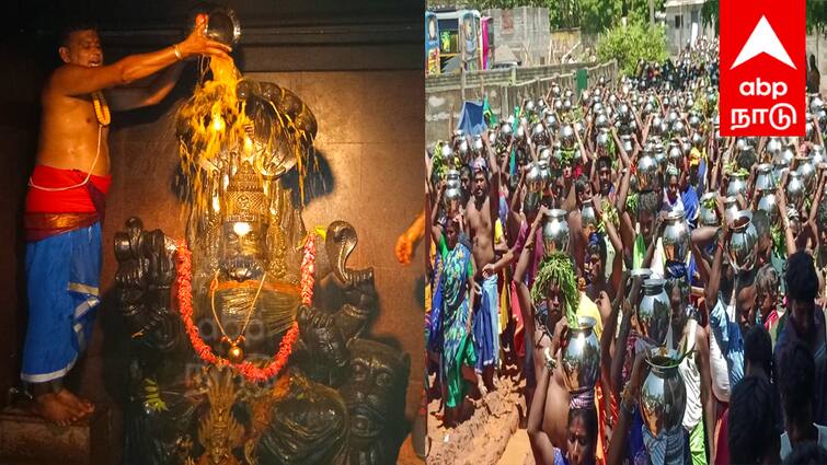 Viluppuram vanur 72 feet Prathyangara Devi temple 1008 yellow pot abhishekam - TNN 72 அடி பிரத்யங்கிரா தேவிக்கு 1008 மஞ்சள் குடம் அபிஷேகம்... எங்கு தெரியுமா ?