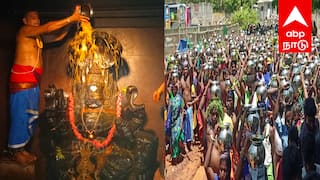 72 அடி பிரத்யங்கிரா தேவிக்கு 1008 மஞ்சள் குடம் அபிஷேகம்... எங்கு தெரியுமா ?