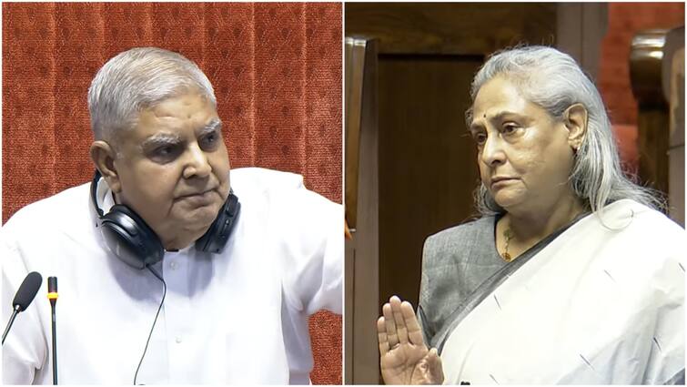 Jaya Bachchan vs jagdeep dhankhar Apka Tone Sahi Nahi Dhankhar and Jaya Bachchan Face Off in Rajya Sabha Watch Video Another Jaya Bachchan-Jagdeep Dhankhar Spat Creates Furore In Rajya Sabha. WATCH