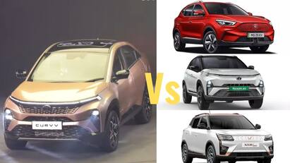 Tata Curvv EV vs rivals Price specification comparison check the details Tata Curvv EV vs rivals: போட்டியாளர்களை சமாளிக்குமா டாடா கர்வ்வ்? விலை, செயல்திறன், அம்சங்களின் ஒப்பீடு இதோ..!