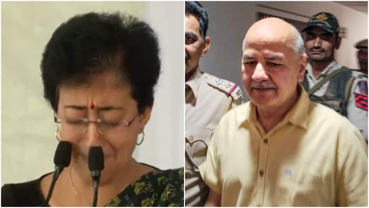 Atishi Breaks Down Manish Sisodia Bail in Delhi liquor policy watchArvind Kejriwal Supreme Court Atishi Calls Manish Sisodia ‘Father Of Education Revolution’, Breaks Down As He Gets Bail After 17 Months — WATCH