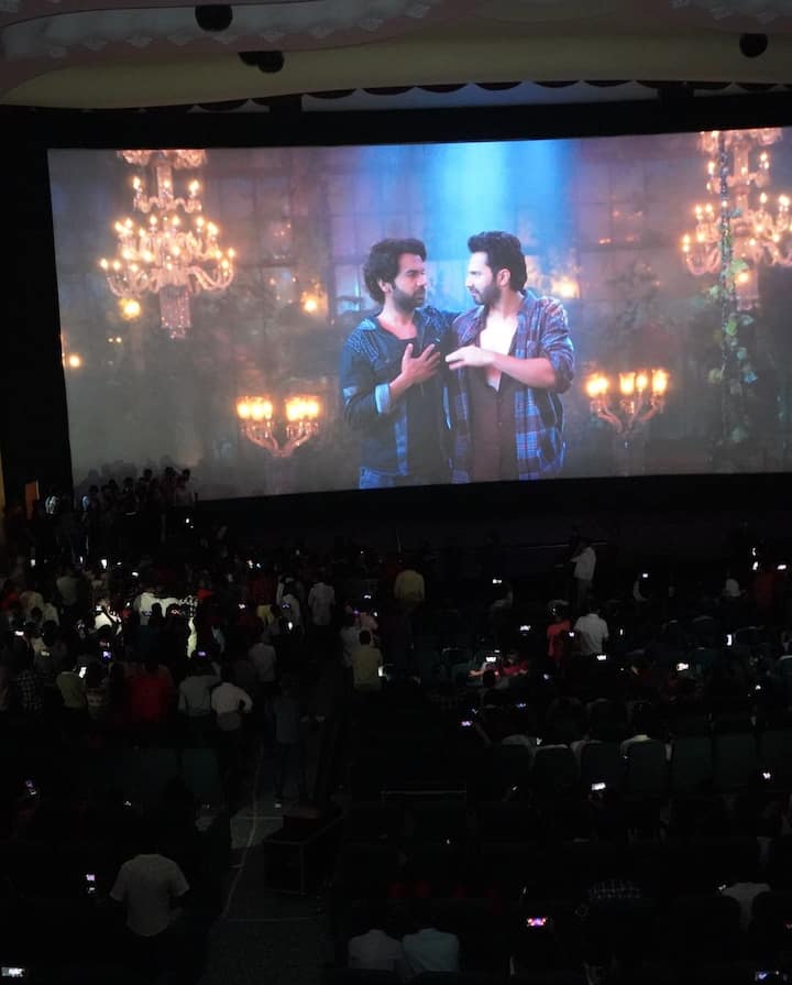 Maddock films shared a series of pictures from a recent promotional activity in Jaipur for their upcoming film 'Stree 2'.