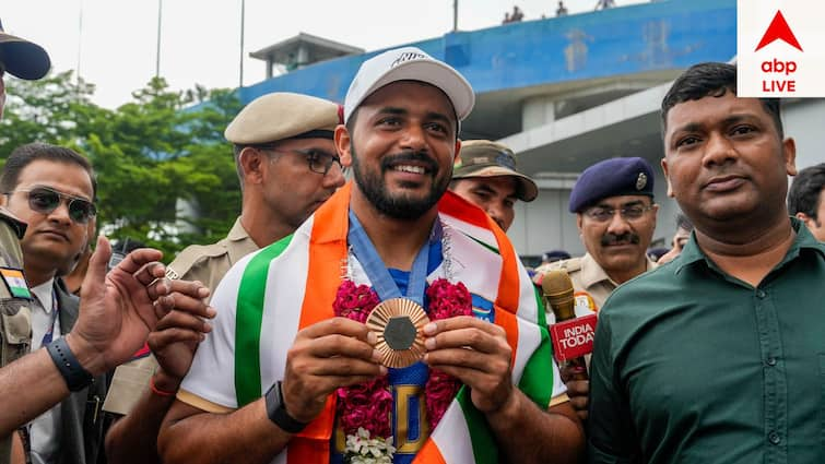 Paris Olympics 2024 Feel really good after 10 goals in the Olympics Harmanpreet Singh on his performance Paris Olympics 2024: অলিম্পিক্সে ১০ গোল ঝুলিতে, প্যারিসে ব্রোঞ্জ জয়ের পর কী বলছেন হরমনপ্রীত?