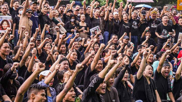 Delhi Kuki Students organisation protest Jantar Mantar Rumoured Govt Move Replace Assam Rifles In Manipur buffer zones CRPF Delhi: Kuki Students Protest At Jantar Mantar Against Rumoured Govt Move To Replace Assam Rifles In Manipur