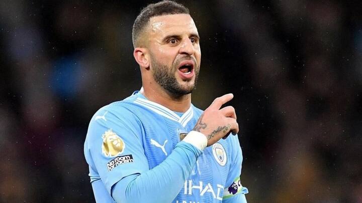 3. Kyle Walker: Manchester City (Image Credit: @PaigeUTD / X)