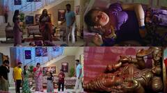 'త్రినయని' సీరియల్: విశాలాక్షి కళ్లలో కారం కొట్టిన సుమన.. విగ్రహంలా మారిన విశాలాక్షి, ఆ పువ్వు విశాల్‌కే!