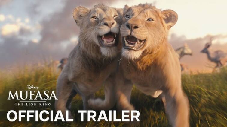 Mufasa : The Lion King Movie is about mufasa and his brother scar movie trailer out now Mufasa : The Lion King: திரையை முழுமையாக ஆட்கொள்ள வருகிறான் முஃபாஸா! கவனத்தை ஈர்க்கும் தி லயன் கிங் படத்தின் டிரைலர்!