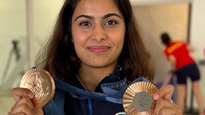 ओलंपिक में दो-दो ब्रॉन्ज मेडल जीतने वाली मनु भाकर बीते रोज संसद पहुंची, जहां मनु ने कई नेताओं से मुलाकात की और नेताओं द्वारा उनका स्वागत किया गया. उनको भविष्य के लिए शुभकामनाएं भी दी गई.