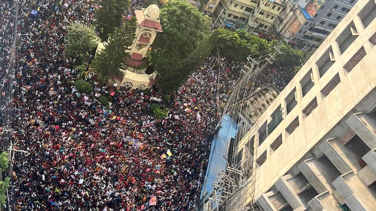 Bangladesh Hindu Protests In Dhaka Chattagram Demanding Minority Protection Watch Video Bangladesh Violence Bangladesh: Hindus Stage Massive Protests In Dhaka, Chattagram Demanding Protection Amid Violence