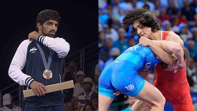 Paris Olympics 2024 Aman Sehrawat more than 4 kg weight in 10 hours before bronze medal match wrestling Paris Olympics 2024: अमन सहरावत ने 10 घंटे में कम किया 4.6 KG, विनेश का क्यों नहीं घट पाया 100 ग्राम वजन