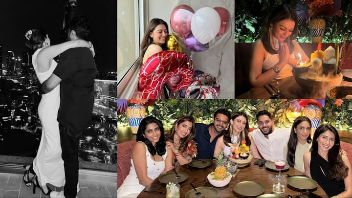 Hansika Motwani Birthday Photos: बॉलीवुड और साउथ एक्ट्रेस हंसिका मोटवानी ने 9 अगस्त को अपना 33वां बर्थडे सेलिब्रेट किया है. एक्ट्रेस ने अपना ये बर्थडे दुबई में मनाया है.