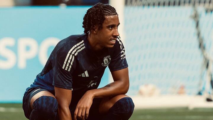 5. Leny Yoro: Manchester United (Image Credit: @leny_yoro / X)