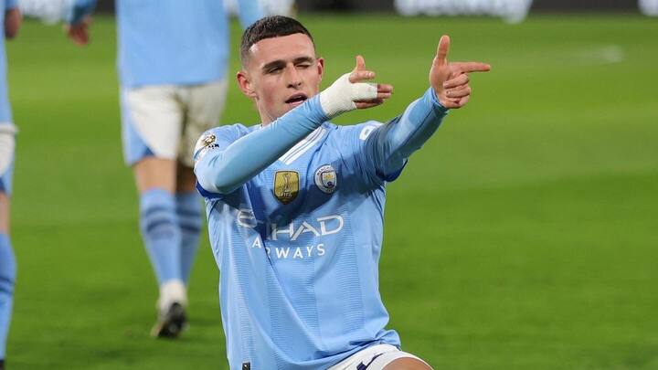 1. Phil Foden: Manchester City (Image Credit: @ManKippax / X)