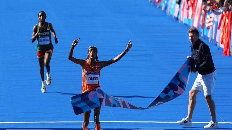 Paris Olympics 2024 Sifan Hassan historic treble Breaks Series Records With Gold Medal Women Marathon Olympic Record Netherlands Paris Olympics 2024: Sifan Hassan Breaks Series Of Records With Historic Gold Medal In Women's Marathon