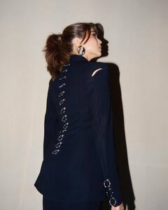 Sharvari Wagh Gives Boss Lady Vibes In Black Pant Suit; Check Out Pics