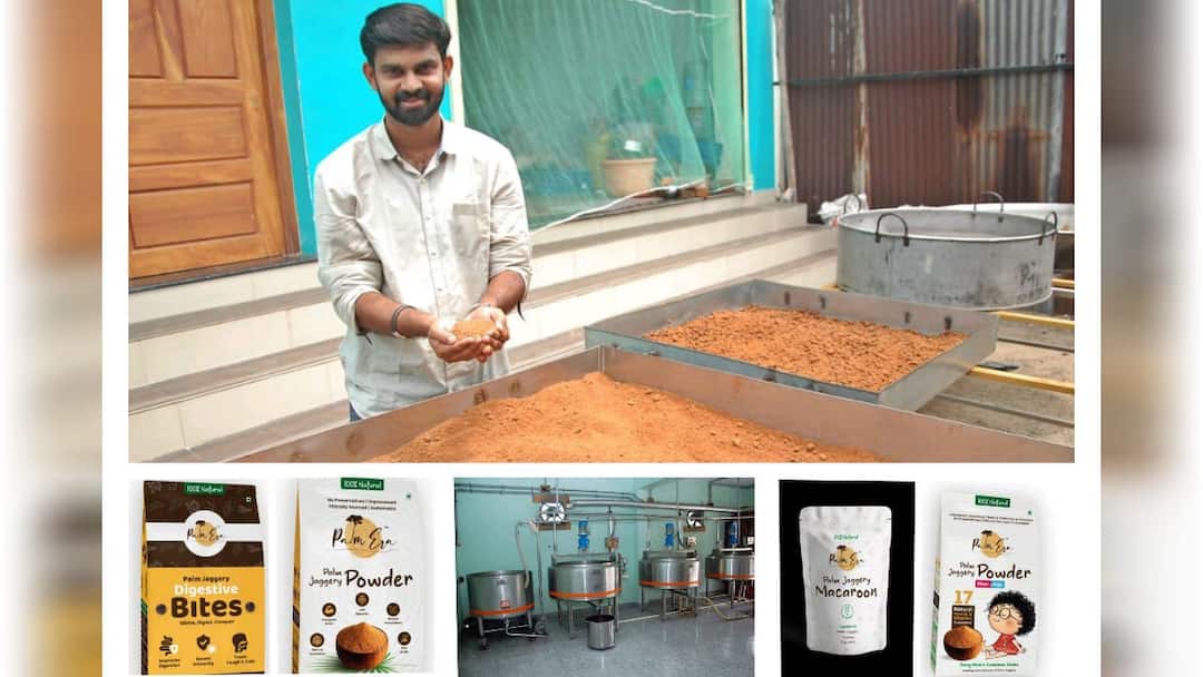 Do you know Panangarupatti Do you know Panangarupatti powder Graduate young man who left his IT job and brews Karuppatti பனங்கருப்பட்டி தூள் தெரியுமா? ஐ.டி வேலையை விட்டுட்டு கருப்பட்டி காய்ச்சும் பட்டதாரி இளைஞர்