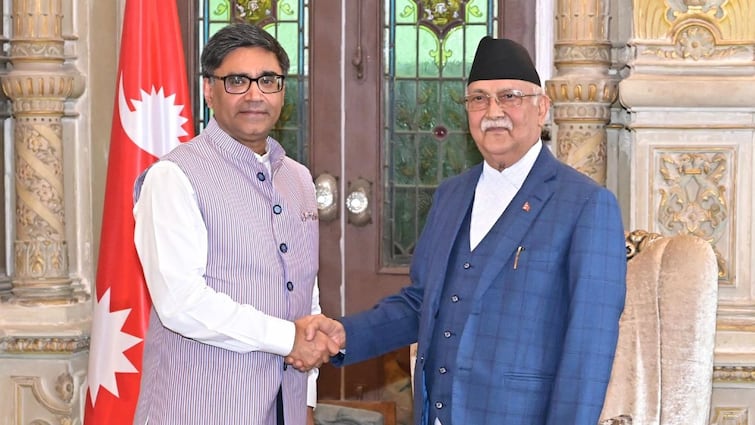 Overseas Secretary Misri Calls On Nepal’s New PM Oli As Border Concern Lingers