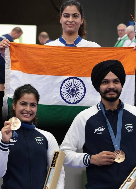 ਮਨੂ ਭਾਕਰ-ਸਰਬਜੋਤ ਸਿੰਘ ਨੇ ਸਰਕਾਰੀ ਨੌਕਰੀ ਨੂੰ ਮਾਰੀ ਲੱਤ, ਜਾਣੋ ਕਿਉਂ...