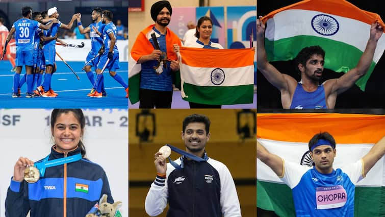 Athletes Who Won Medals For India In Paris Olympics 2024 Here Know Complete List Latest Sports News Paris Olympics 2024: पेरिस ओलंपिक में इन एथलीटों ने लहराया भारत का तिरंगा, जानें किस-किस ने जीते मेडल