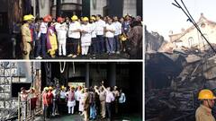 Keshavrao Bhosale Natyagruha : मुख्यमंत्री एकनाथ शिंदे, उपमुख्यमंत्री अजितदादांकडून केशवराव भोसले नाट्यगृहाची पाहणी