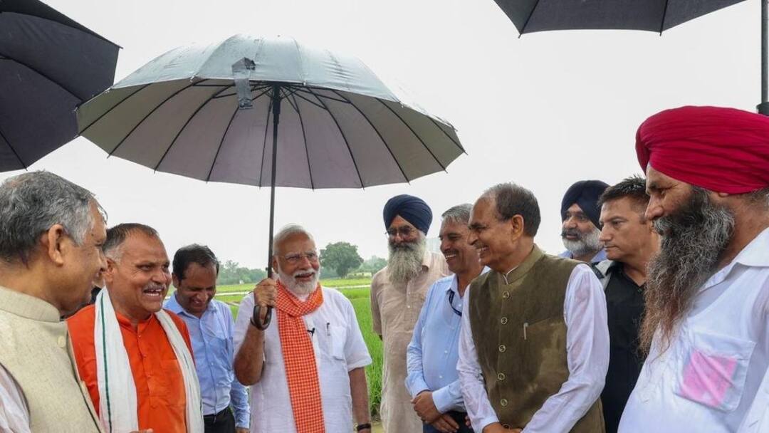 PM Modi: பருவநிலையை தாங்கும் கரும்பு, பருத்தி உள்ளிட்ட 109 பயிர் ரகங்களை வெளியிட்ட பிரதமர் மோடி..! PM Modi releases 109 high yielding climate resilient and biofortified varieties of crops natural farming PM Modi: பருவநிலையை தாங்கும் கரும்பு, பருத்தி உள்ளிட்ட 109 பயிர் ரகங்களை வெளியிட்ட பிரதமர் மோடி..!