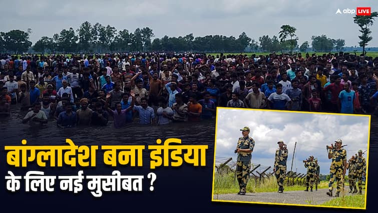 Bangladesh crisis bsf caught 11 Bangladeshi nationals trying to infiltrate into India through West Bengal Tripura Meghalaya borders Bangladesh Crisis: हालात हुए खराब तो चोरी-छिपे भारत में घुसने की कोशिश करने लगे बांग्लादेशी, BSF ने 11 को दबोचा