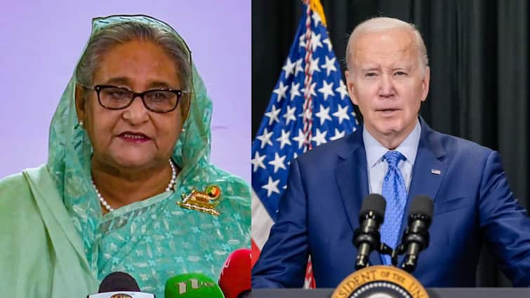 sheikh hasina hints at US role in ouster from Bangladesh in her undelivered speech Bangladesh: బంగ్లాదేశ్‌ సంక్షోభం వెనక అమెరికా హస్తం, షేక్ హసీనా స్పీచ్‌లో సంచలన విషయాలు