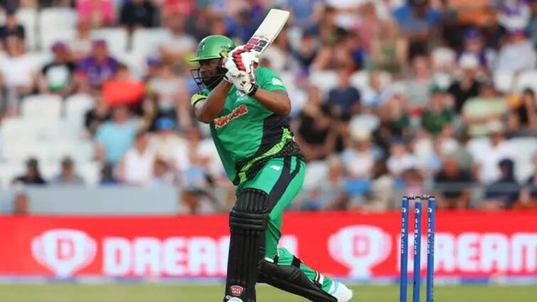 Kieron Pollard  consecutive 5 sixes Smashes Rashid Khan To The Stands In The Hundred 2024 Watch Video: அடுத்தடுத்து 5 சிக்ஸர்கள்! ரஷீத்கானை பொளந்து கட்டிய பொல்லார்ட் - நீங்களே பாருங்க
