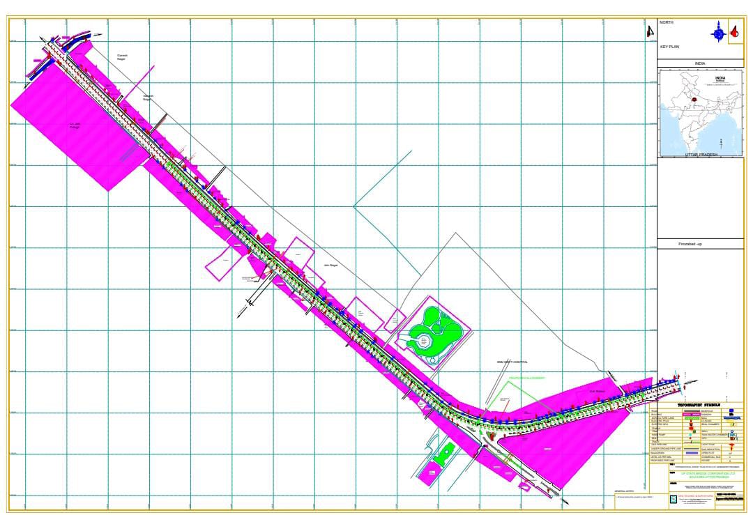 फिरोजाबाद: ओवर ब्रिज बनाने को मिली मंजूरी, 190 करोड़ की लागत से बनकर होगा तैयार