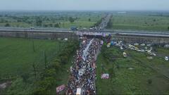 आषाढी वारी करून संत गजानन महाराजांची पालखी आज शेगावात विसवणार; दिंडीत लाखो वारकऱ्यांची मांदियाळी